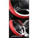 pink All-season exquisite simple light cute sunny fashionable dirt-resistant and comfortable car steering wheel cover