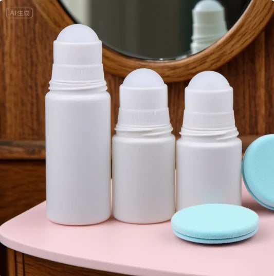 30ML-100ML DIY Deodorant Containers Roller Bottles For Essential Oils Empty Refillable Roll On Bottles