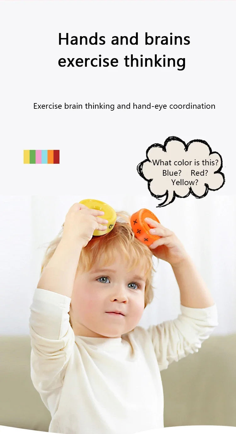 Children's Creative Magnetic Math Tesseract Toy Arithmetic Intelligence Early Education Toys Add Subtract Multiply Divide Toy