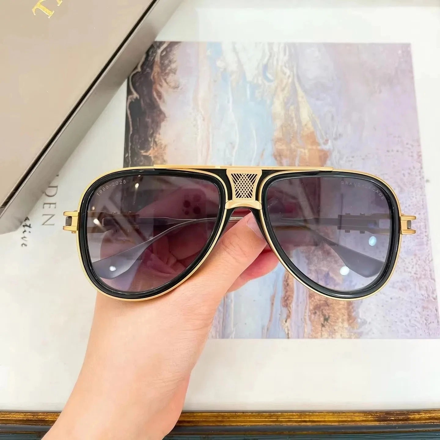 Original Factory For DIYTA DT GRAND-DECADE DTS460-A With Brand Box Polarized Gradient Driving Anti-Glare Men Women Sunglasses