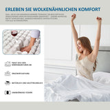 Pocket spring core mattress 180 × 200 × 25cm H3 - 7 zones with diatom foam & orthopedic support