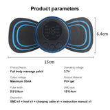 Mini Portable Neck Massager Electric Neck Stretcher for Cervical Muscle Pain Relief and Shoulder Relaxation Massage Patch