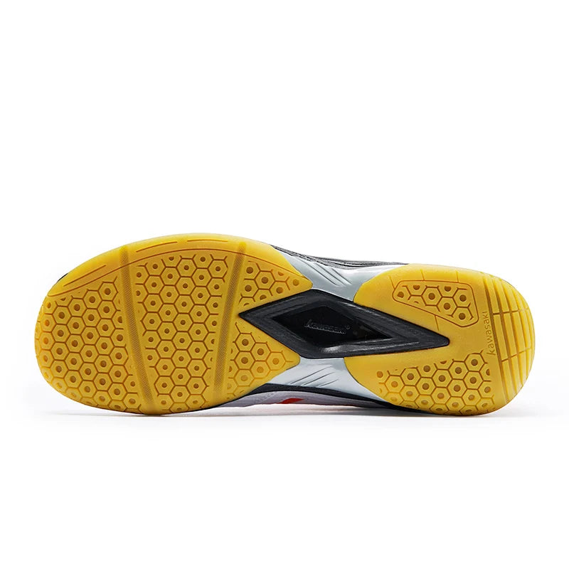 Kawasaki New Badminton Shoes Sneakers Mens Tennis Breathable Anti-Slippery Sport Shoes for Men Women K-065D