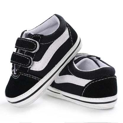 Newborn Baby Canvas Shoes Anti-slip Soft Baby Boy Girl Sneakers Casual Multi-Color Toddler First Walkers Crib Shoes