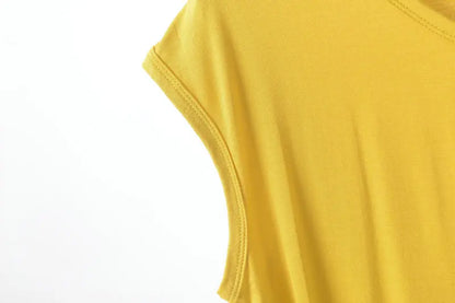 XL to 8XL Plus size Modal Loose T-Shirt sleeveless solid color Casual Tank Tops Homewear Bottomed Tee Tops summer women's Top