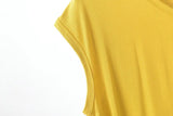 XL to 8XL Plus Size Modal Loose T-Shirt Sleeveless Solid Color Casual Tank Tops Homewear Bottomed Tee Tops Summer Women's Top