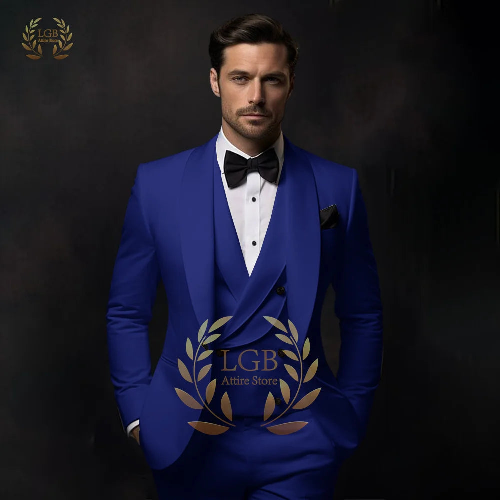 Traje blanco roto para hombre, para boda, cena, fiesta o cóctel, de 3 piezas (chaqueta, chaleco y pantalón), talla personalizada, color y vestido.