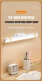 Remote LED Desk Lamp Magnetic Hanging Night Light USB Rechargeable Table Lamp 3 Colors Reading Light For Cabinet Closet Wardrobe