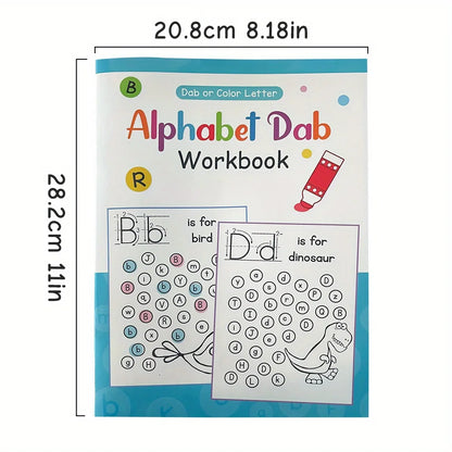 English Language Learning Alphabet A-Z Learning Workbook for Youngsters - Educational English Language Coloring Book