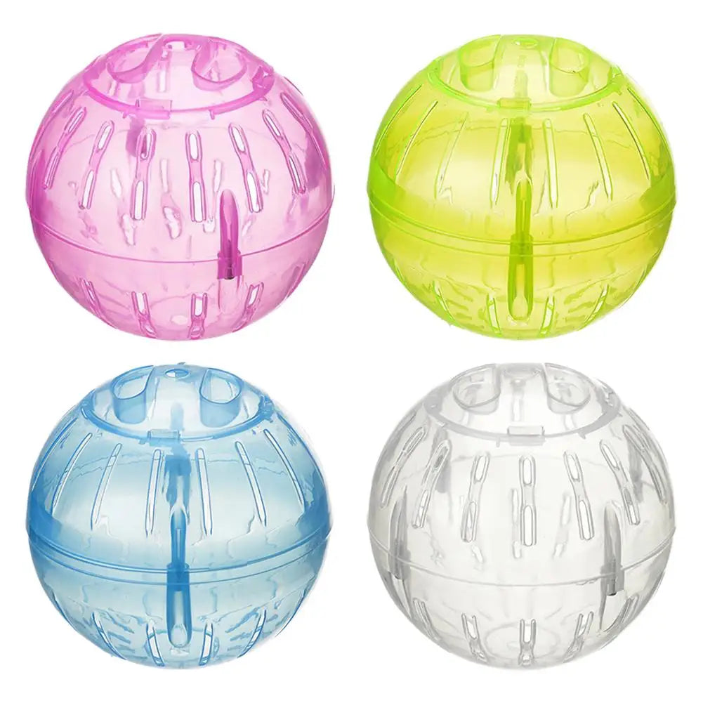 Transparent Acrylic Hamster Exercise Wheel Escape Proof Small Safe Portable Lightweight Multi Activity Pet Cage Design P5F9