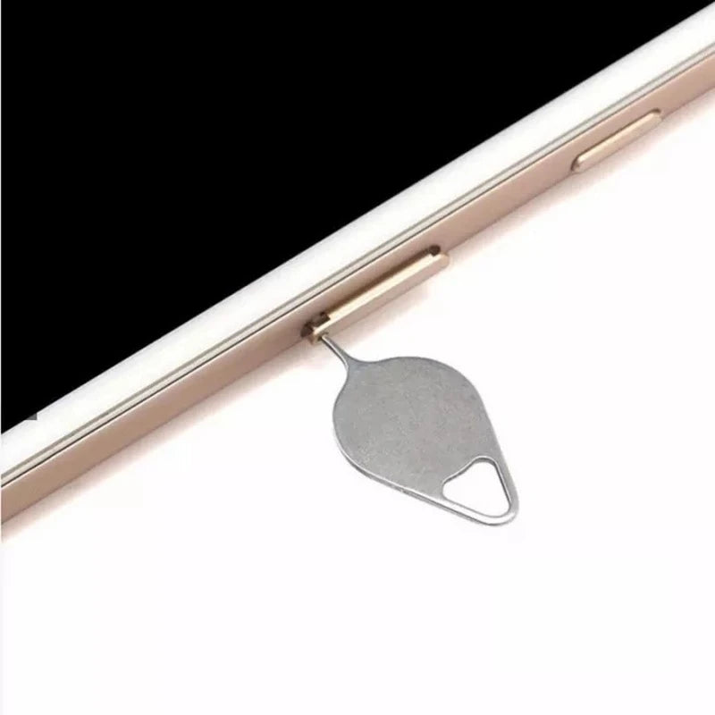 20pcs Universal Sim Card Tray Removal Eject Pin Key Tool Stainless Steel Needle Opener Ejector for Most Mobile Phone Smartphone