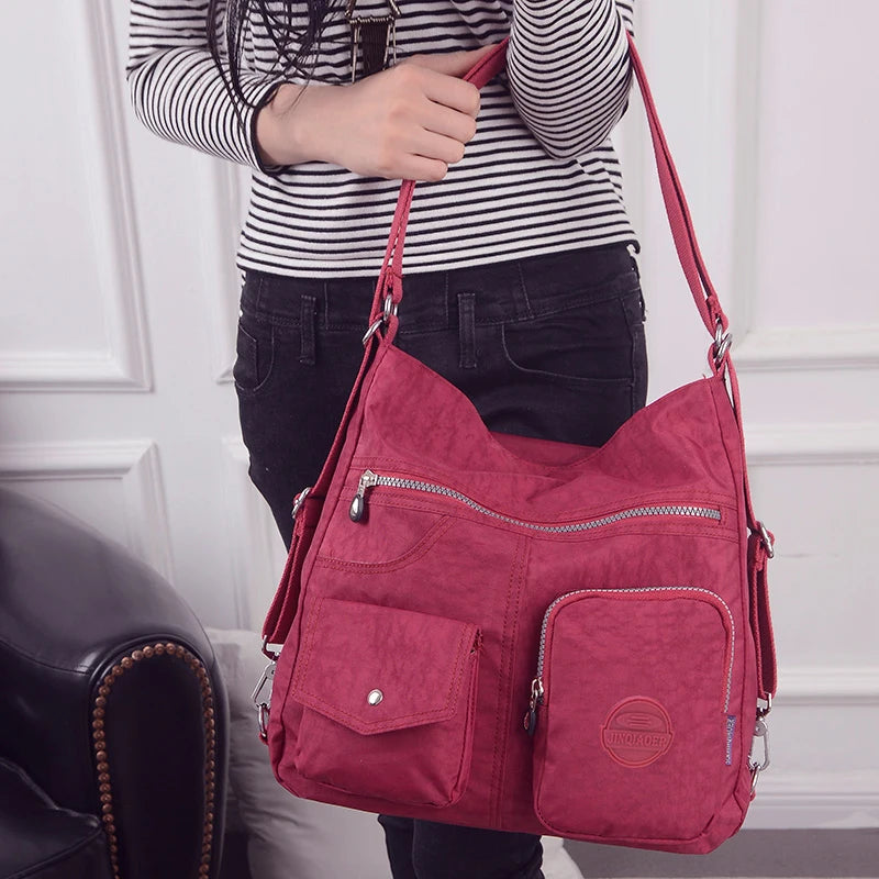 Luxury Handbags Women Bags Designer Waterproof Nylon Cloth Crossbody Bags for Women 2024 Large Capacity Lady Shoulder Bag Tote