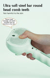 Dog Comb Pet Steam Massage Brush Safe Round Head Soft Teeth Spray Hair Removal Comb for Dog Universal for Cats Dogs Accessories