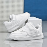 Children's school black spring and autumn children's anti-slip sports shoes, waterproof small white shoes for adults, sizes 28-40