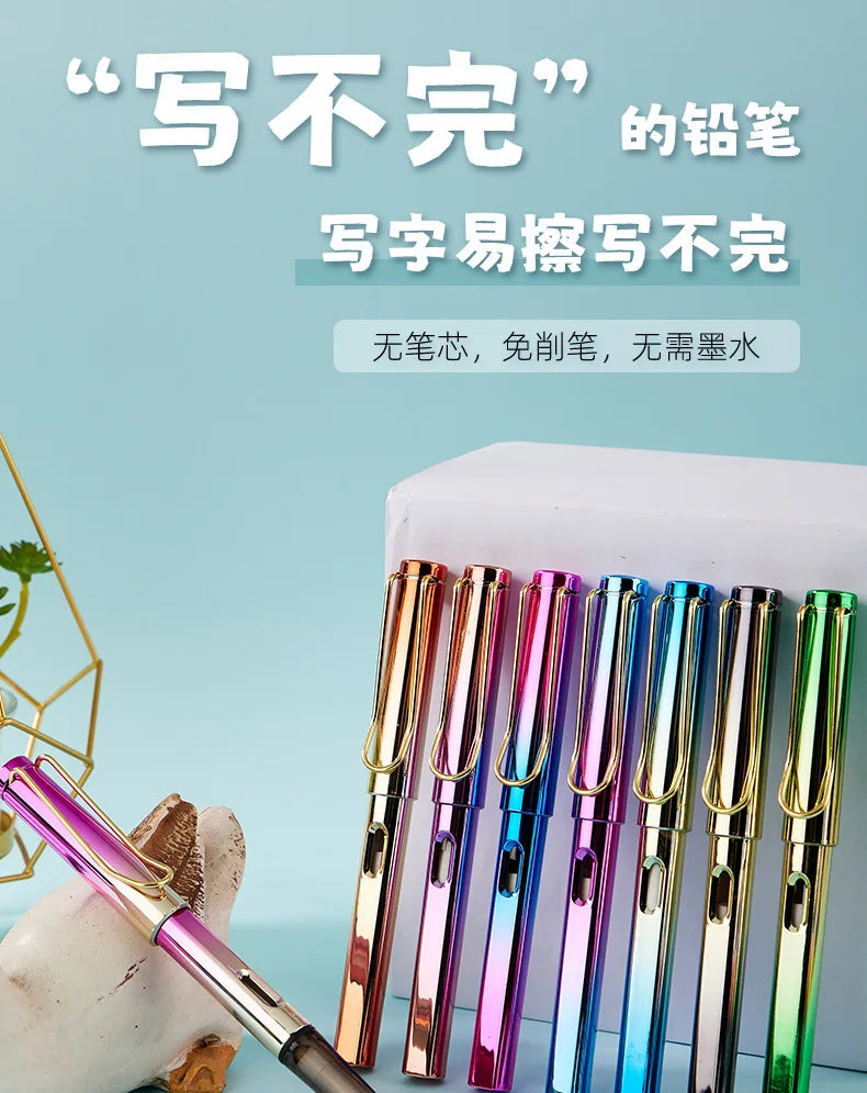 Unlimited Writing Pencil Infinity Pencils Eternity No Sharpening without Ink Kawaii Unlimited Pen Art Supplies School Stationery