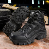 High Top Waterproof Hiking Shoes Tactical Sport Men's Shoes Male Outdoor Mountain Climbing Shoes Hunting Boots Men Outdoor Boots