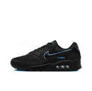 Nike AIR MAX 90 Classic - Zapatillas deportivas para hombre y mujer, color blanco, negro, azul y rojo, cómodas, para exteriores, talla 36-46