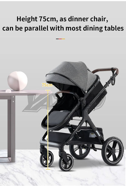Baby stroller 3 in1,four wheel stroller,2 in 1 baby car,Lightweight strollers,Mutifunction Strollers,baby carriage,Poussette