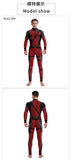 Halloween Adult Show Costume Marvel Costumes Deadpool Wolverine Cosplay Costumes Slim Jumpsuit