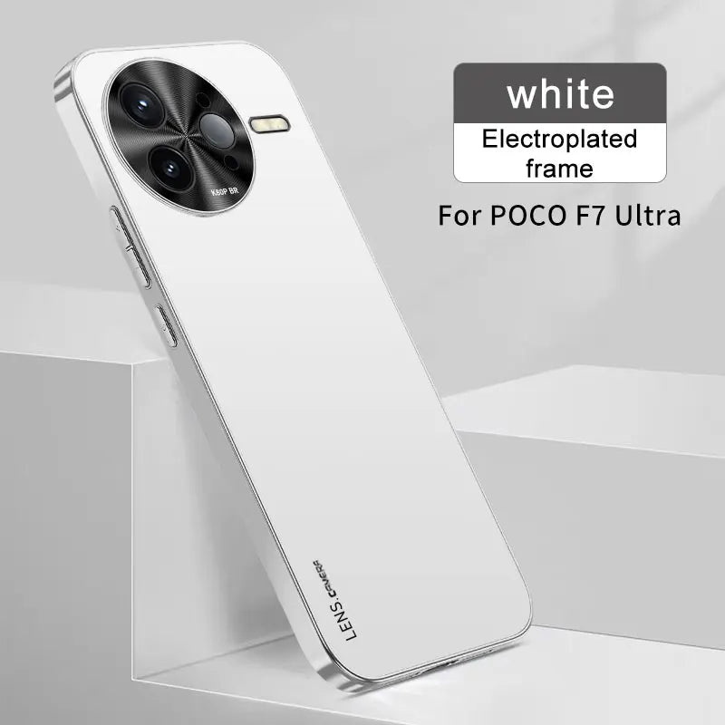 For Xiaomi POCO F7 Ultra Case Hard AG Matte Plating Lens Protective Back Cover Cases For Xiaomi POCO F7 F6 F5 Pro Phone Shell