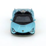TSC 1/64 Lamborghini Lightning Convertible Edition Car Alloy Motor Vehicle Diecast Metal Model Kids Xmas Gift Toys for Boys
