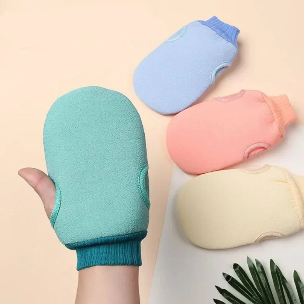 1pc Bath Peeling SPA Exfoliating Shower Brush Body Cleaning Scrub Mitt Rub Dead Skin Gloves Shower Towel Foam Body Massage