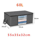1/3pc Large Capacity Clothes Storage Bag Foldable Blanket Storage Bags Storage Containers for Organizing Bedroom Closet Clothing