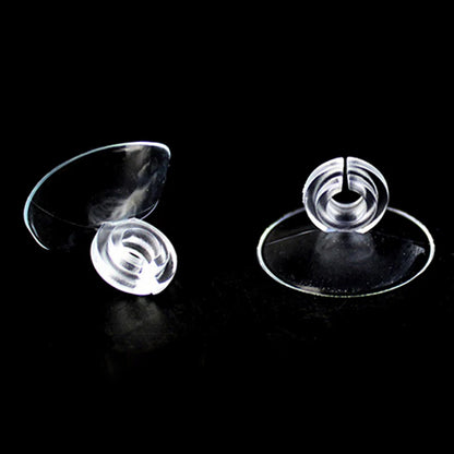 20 Pcs Aquarium Supplies Air Hose Suction Cup Fish Tank Accessories 4*6 Fixed Oxygen Pump Clamp