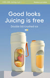 12 Blades Electric Portable Blender 350ML Juicer Fruit Mixers USB Rechargeable Smoothie Juicer Cup Squeezer Juice Maker