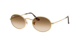 Ray-Ban Original Classic RB3547 Oval Flat Glass Lens Sunglasses in Box