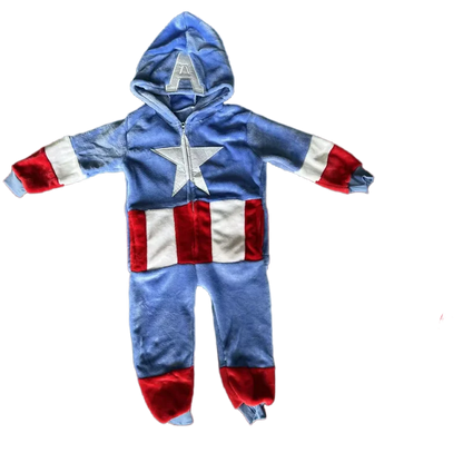 Cartoon Kigurumi For Children Kids' Animal Onesie Pyjamas Dog Wolf Dragon Dinosaur Halloween Carnival One-piece Costume Homewear