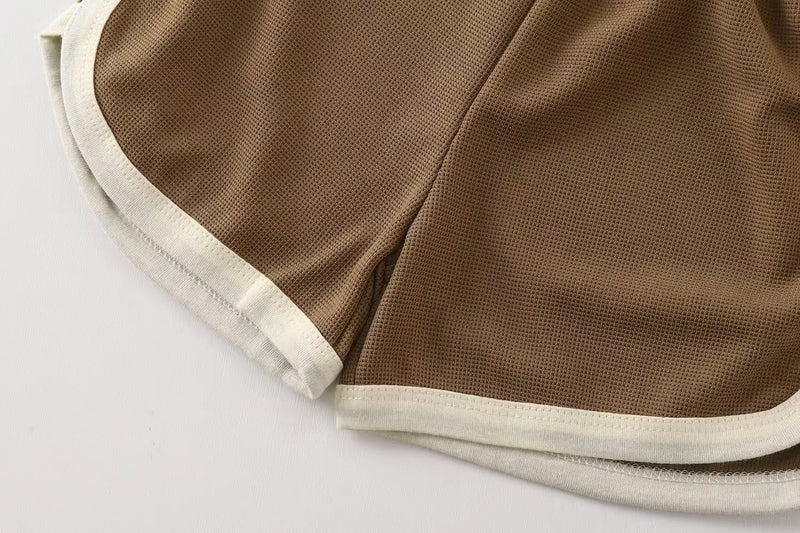 Summer Children Korean Style Clothing Set for Boys and Girls Short-sleeved Shorts Casual Sportswear Cute Bear 2Pcs