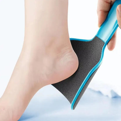 Lima curva para pies, removedor de callos y piel muerta, lima profesional de pedicura de doble cara, lijadora y depuradora en forma de U.