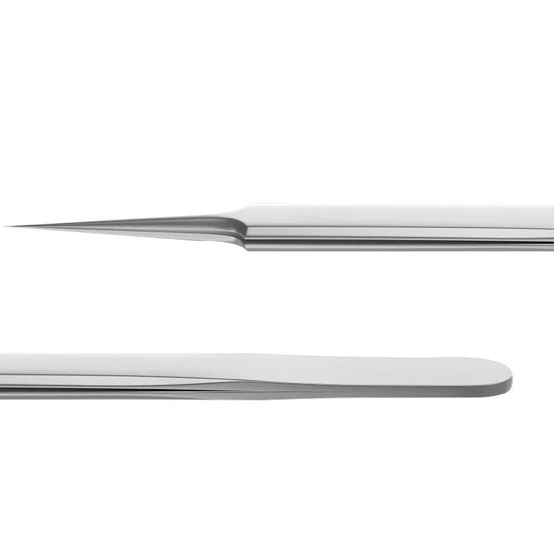 German Ultra-fine No. 5 Cell Pimples Blackhead Clip Tweezers Beauty Salon Special Scraping & Closing Artifact Acne Needle Tool