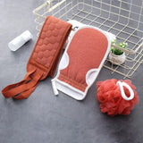 3pcs/set Body Scrubber Back Massage Exfoliating Sponge Bathroom Bath Brush Scrub Shower Brush Body Wash Scrub Bath Supplies