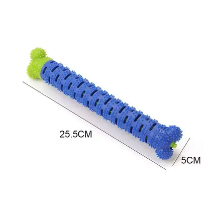 Palo de rechinar los dientes para mascotas, hueso extraíble, simulación de masticación para perros, entrenamiento, limpieza de dientes, cepillo de dientes, juguetes para perros
