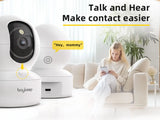 Boykeep 2K Pet Dog Camera with Phone App, 5G/2.4GHz WiFi Indoor Security Baby Camera, 360° Pan & Tilt, 2-Way Audio, Night Vision