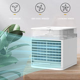 2025 New Portable Air Conditioner with Ultraviolet Germicidal Lamp USB Air Cooler Desktop Mini Cooling Fan