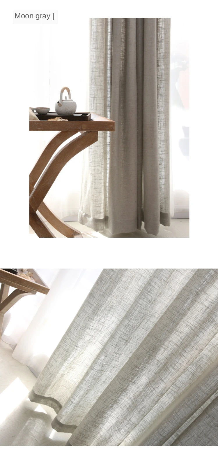 Japanese cotton linen sheer curtains for bedroom living room curtains for study curtain living room set plan curtain tulle