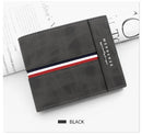 2023 New Short Men Wallets Slim Card Holder Male Purses Luxury PU Leather Coin Pocket High Quality Small Men's Wallet