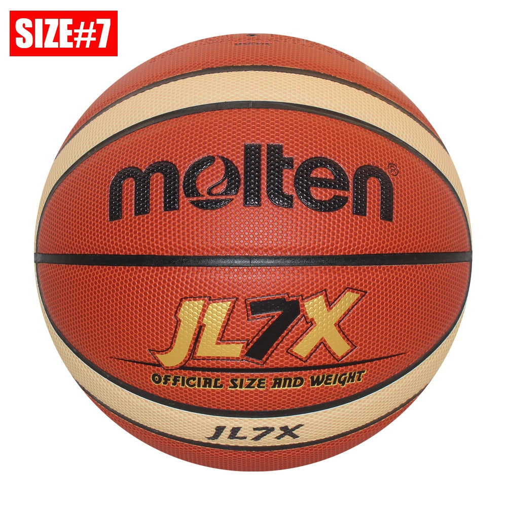 2025 Molten Basketball Official Size 7/6/5 PU Material Indoor Outdoor Men Ball Training Match Game Team Original Baloncesto
