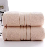 Toalla absorbente gruesa de algodón puro, de absorción rápida, suave y de secado rápido. 