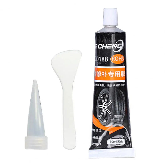 30/50ml Tire Repair Glue High Temperature Resistant Tire Sidewall Repair Kit Rubber Cement Tire Repair for Motorcycle Car Truck