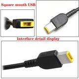 20V 3.25A 65W USB AC Laptop Charger Power Adapter For Lenovo Thinkpad X301S X230S G500 G405 X1 Carbon E431 E531 T440s Yoga 13