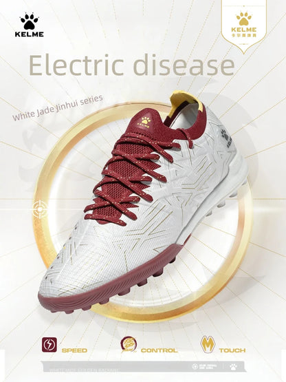 Botas de fútbol KELME para adultos, botas de fútbol sala, césped artificial, placa de carbono profesional TF, botas de fútbol para entrenamiento de partidos