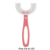 Baby Toothbrush Children 360 Degree U-shaped Child Toothbrush Teethers Baby Tooth Brush Silicone Kids Teeth Oral Care Cleaning