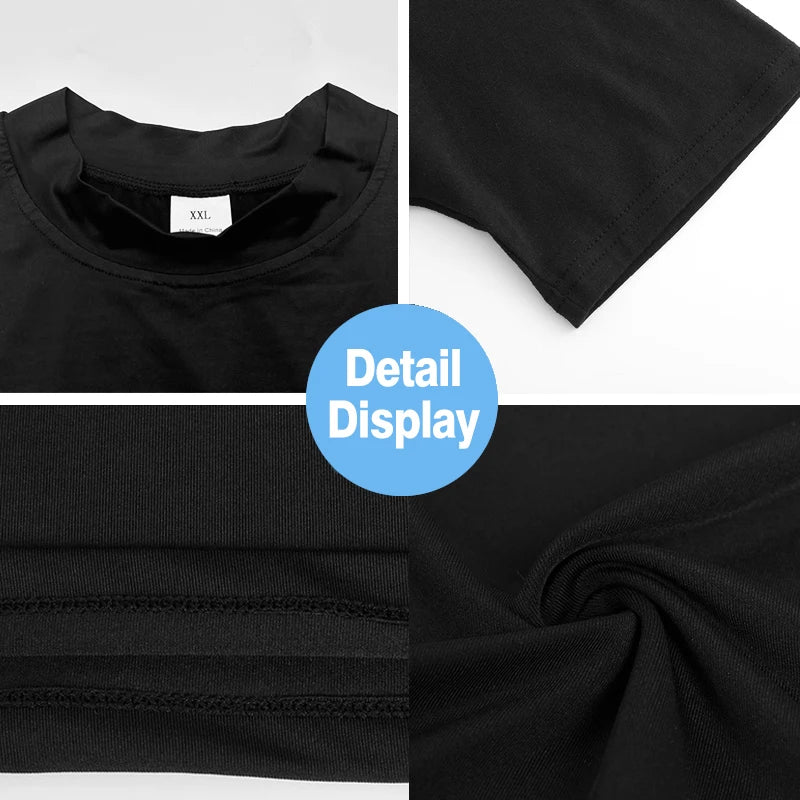 Exercício de treinamento sem mangas camisetas homens gola alta elástica camisa de compressão de secagem rápida ginásio regatas fitness correndo coletes