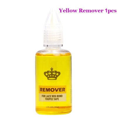 Removedor de cola líquida para extensões de cabelo, 1 peça, removedor de cola para peruca, adesivo de ação rápida, removedor de extensões de cabelo para remover cola de cabelo