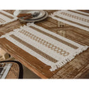 Cotton Linen Placemats For Dinner Table Macrame Modern Accessory Kitchens Underplate Party Wedding Table Decor Place Mats Set