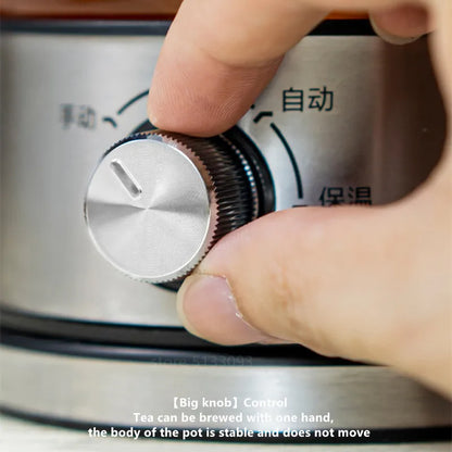 Teteras Hervidor eléctrico Hervidor de agua de vidrio Cafetera térmica inteligente Hervidor de agua de 220 V Electrodomésticos de cocina Infusor de té
